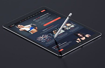 Creare site web sală de fitness